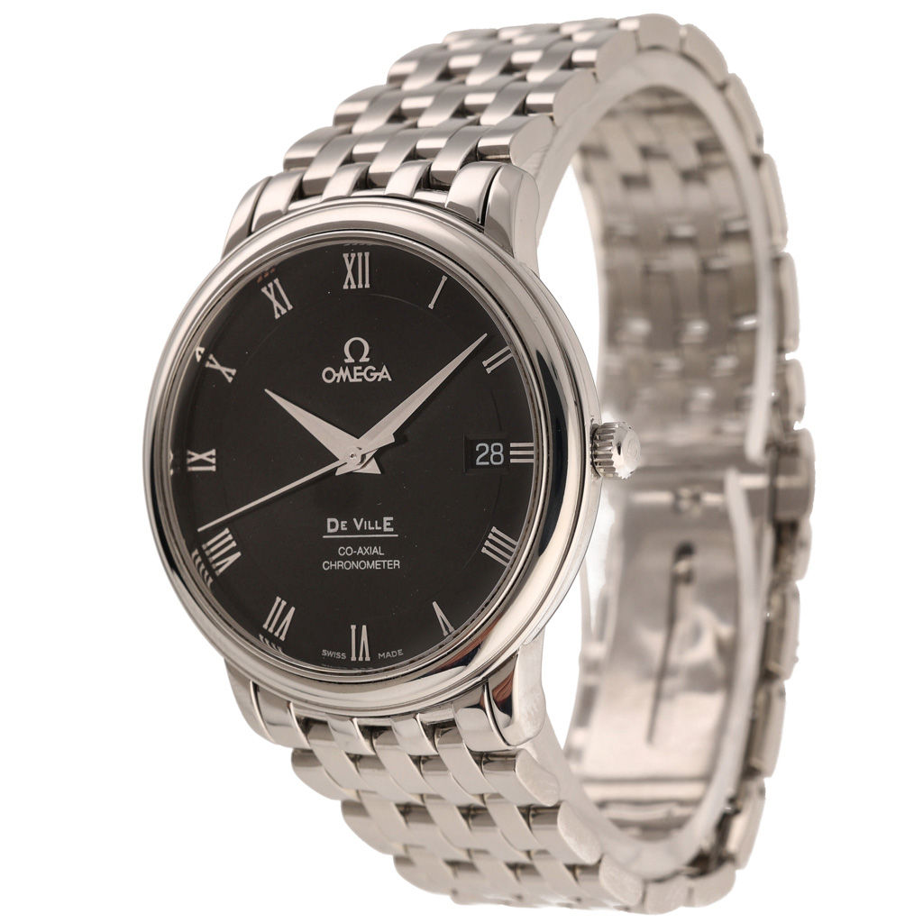 Omega De Ville Prestige 4574.50.00 Gents 36mm Co-Axial Automatic Box Papers 2008