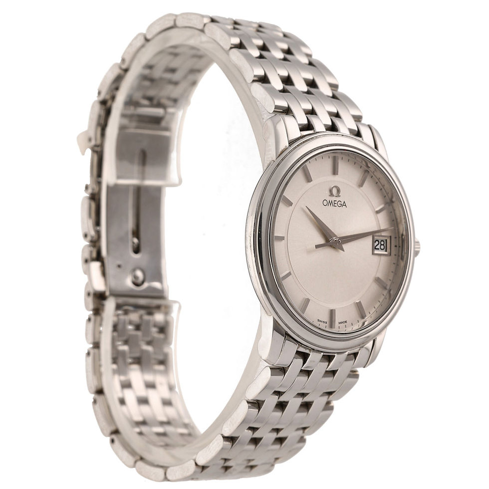 Thumbnail: Omega De Ville Prestige 4510.31.00 Gents 34mm Steel Quartz Watch Box Papers 2001