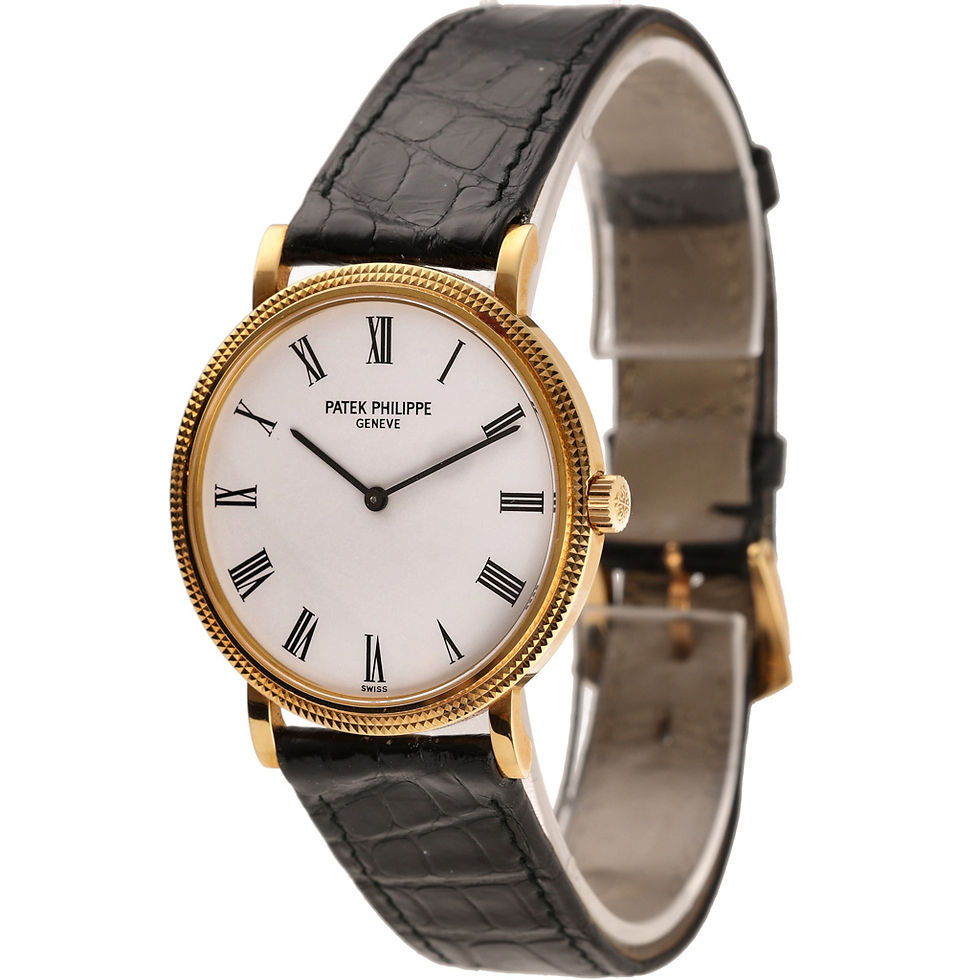 Thumbnail: Patek Philippe Calatrava 5120J-001 18K Yellow Gold Automatic Box Papers 2002