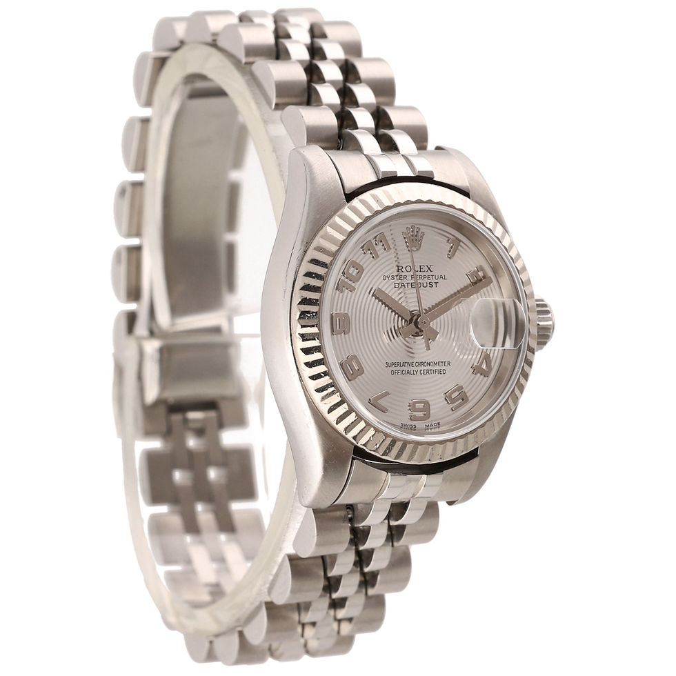 Thumbnail: Rolex Datejust 179174 Ladies 26mm Steel And Gold Watch 2005
