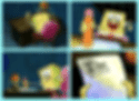 gif of Spongebob writing a decorative letter