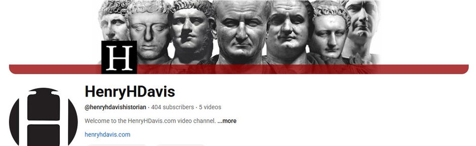 Henry H Davis YouTube Channel