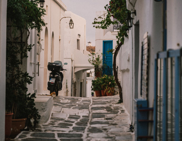 fine art photography series showing the landscape and villages of Paros Island, Greece.