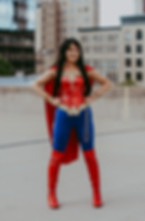 Heather's Pretty Parties superhero wonder girl