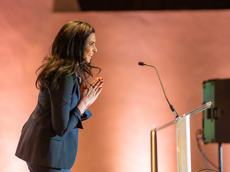 Zahra Al-Harazi at 2024 Winnipeg Womens Conference