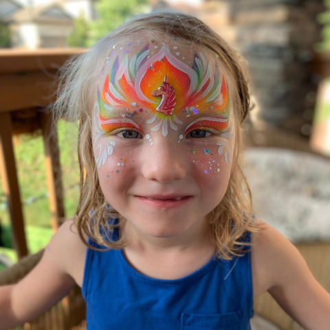 Heather's Pretty Parties face painting