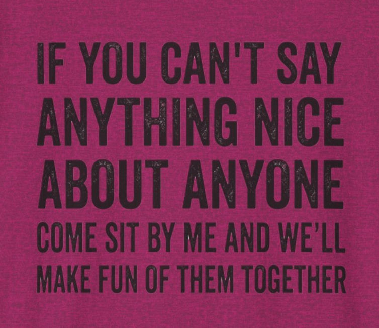 If You Can't Say Anything Nice… - Funny Graphic T‑Shirt