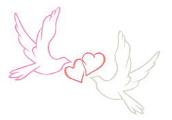 Green Outline Illustrative Wedding Planner Logo (1).png