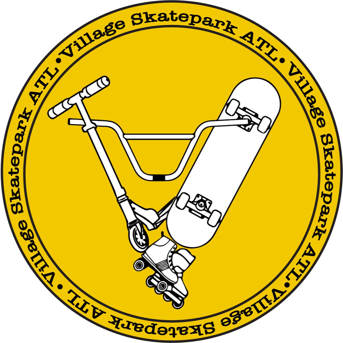 Village Skatepark ATL logo