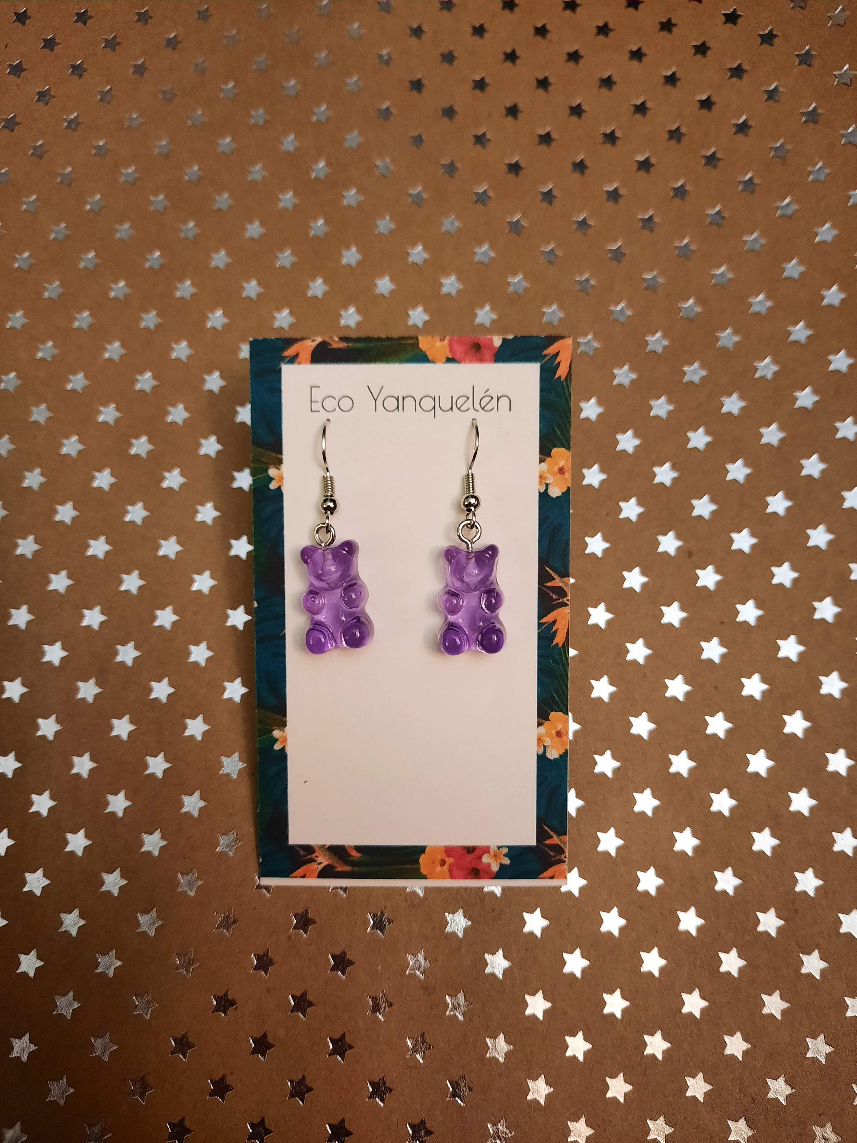 gummy bear earrings