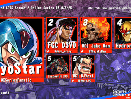 MVCI Beyond Clash of The Stones Season 2 Ranbat Online Series #8 9/6/25 Results
