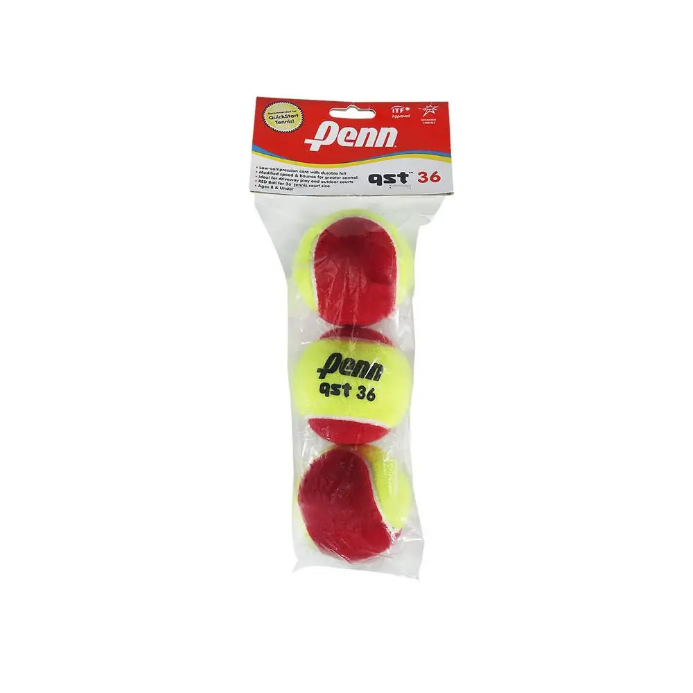 Penn Junior QST 36 Felt - Individual Pack (3 Balls)