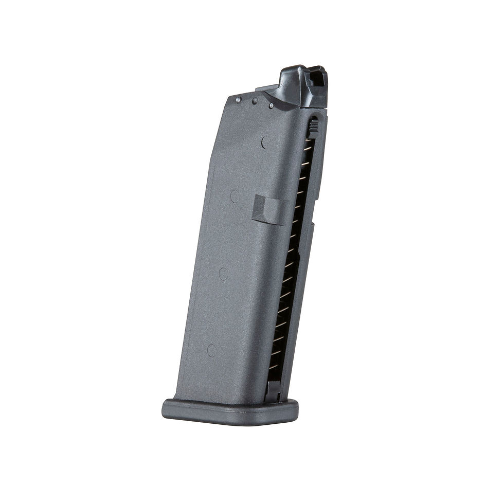 GLOCK G19 GEN 3 GBB AIRSOFT MAGAZINE 6MM 19 ROUNDS : ELITE FORCE - UMAREX