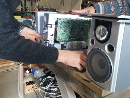 Kaitaia Repair Cafe in action for May