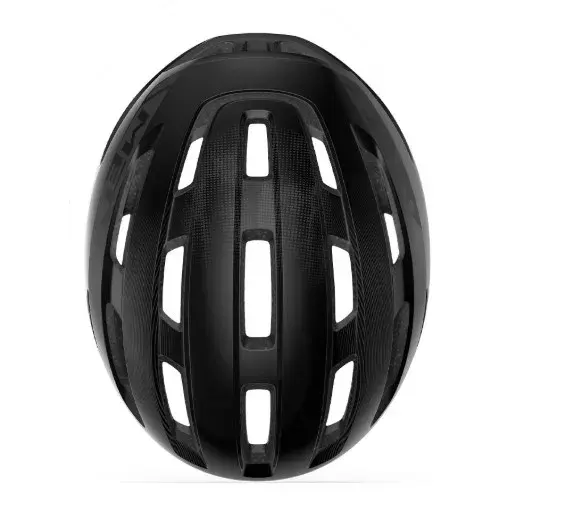 Thumbnail: Casco MET Miles MIPS – Color Negro superior