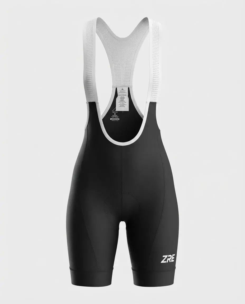 Bib Short Zerie Supreme Mujer – Negro/Blanco