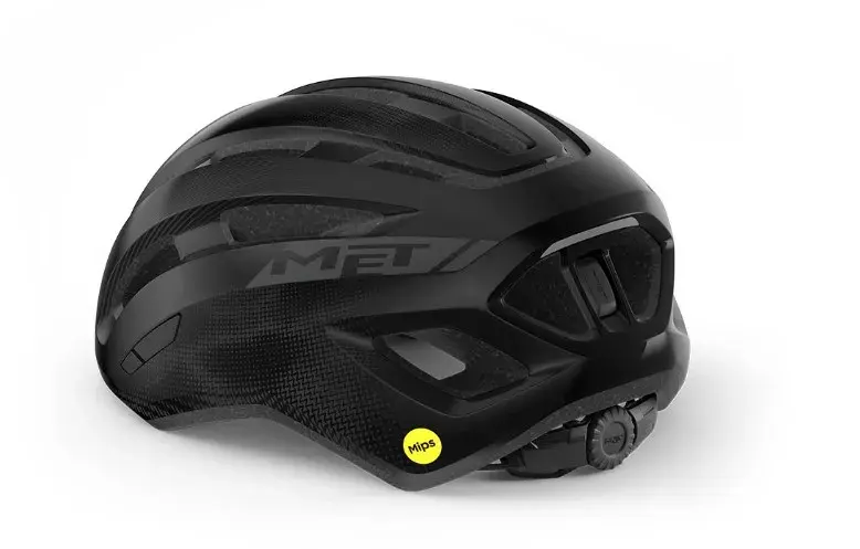 Thumbnail: Casco MET Miles MIPS – Color Negro reverso