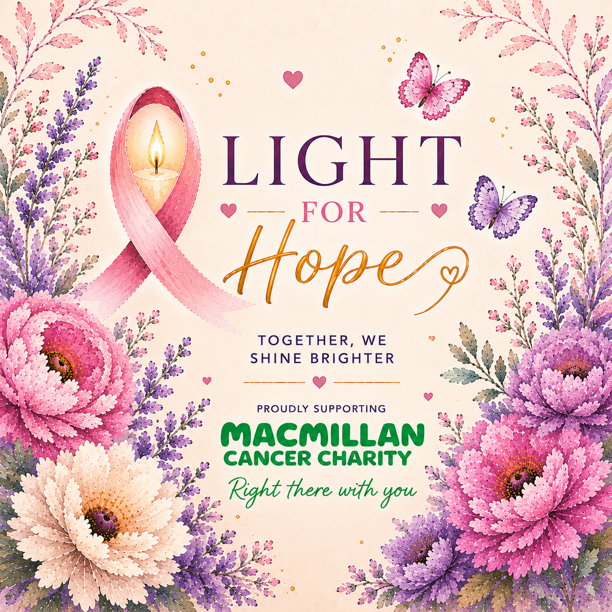 Light For Hope Reed Diffuser