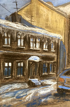 city sketching, Riga