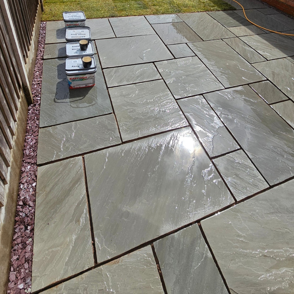 Professional patio installation in Redditch Worcestershire - LevelUp Contractors by Biddle