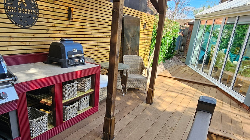 Professional composite decking FAQ Worcestershire - LevelUp Contractors by Biddle