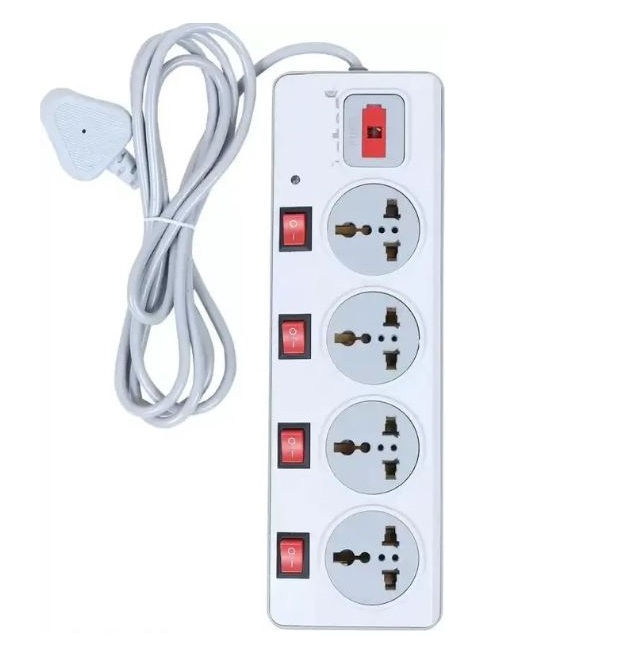 Seven Electricals 4 Socket Extension Board For Home And Office