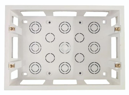 Surface Box 12 Module Seven Electricals 12 Module PVC Surface Box | Seven Electricals