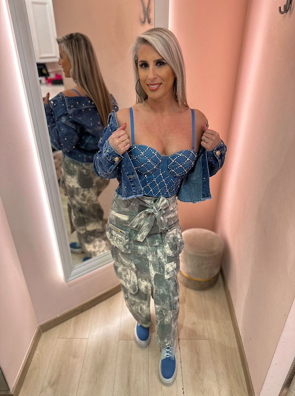 Miniature : Bustier Denim