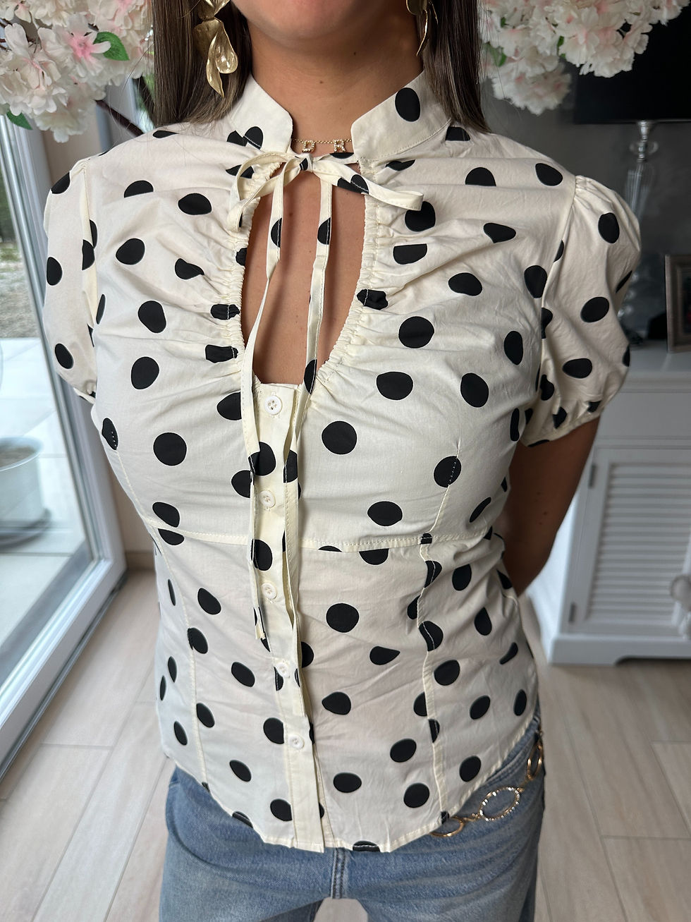 Thumbnail: Chemise Lola pois