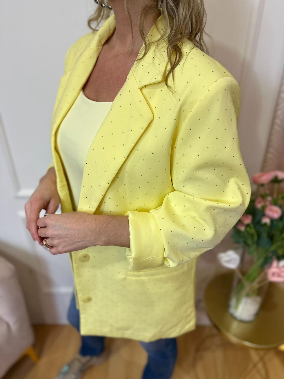 Thumbnail: Glitterende blazer