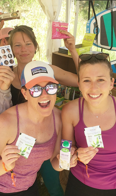 Hemp product samples