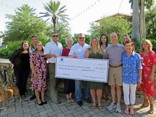 DESTIN CHARITY WINE AUCTION FOUNDATION RECEIVES $30,000 FROM SOUTH WALTON BEACHES WINE & FOOD FESTIVAL