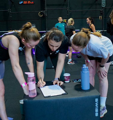 Ardee Members Reviewing Workout Results