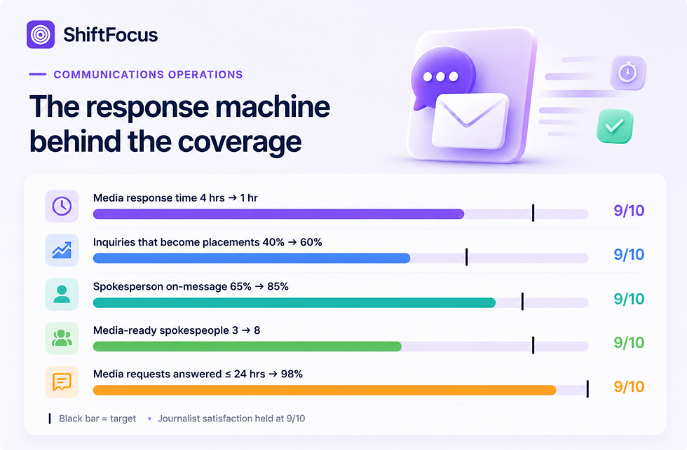 The Response Machine Behind the Coverage