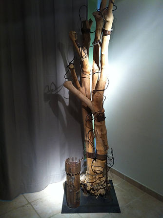 porte manteau bois de noyer