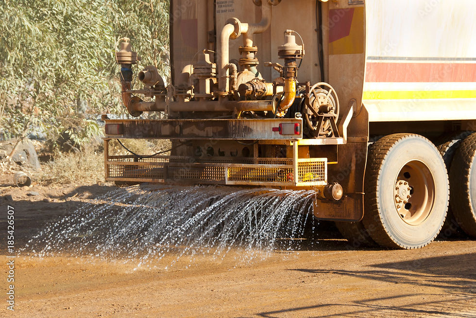 Dust Control on a Butters Construction Site