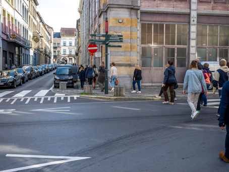 Moins de piéton·ne·s à Bruxelles ? Pas si vite.