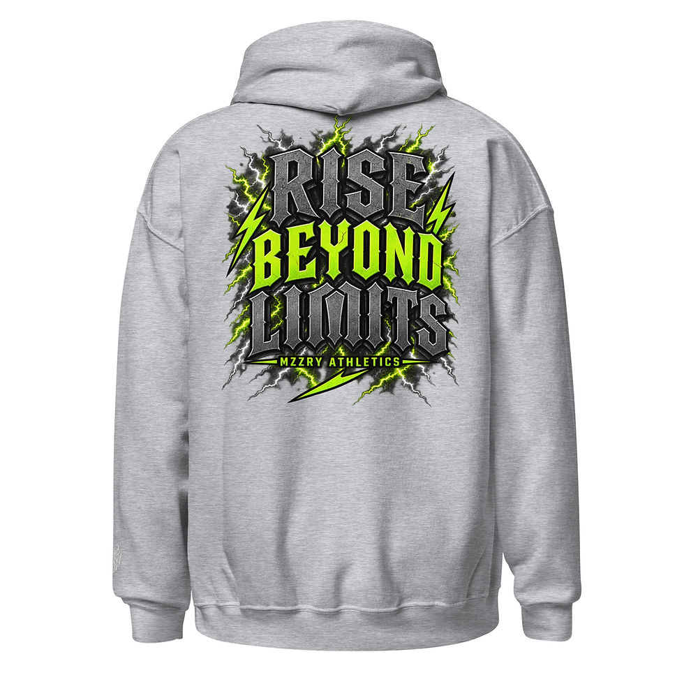 Thumbnail: Rise Beyond Limits – MZZRY Athletics Performance Hoodie