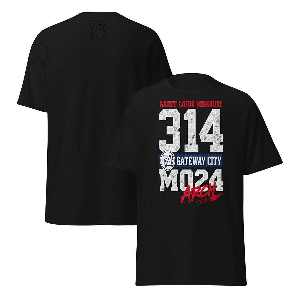 Thumbnail: MO24 314 Gateway City – Saint Louis Arch Tee