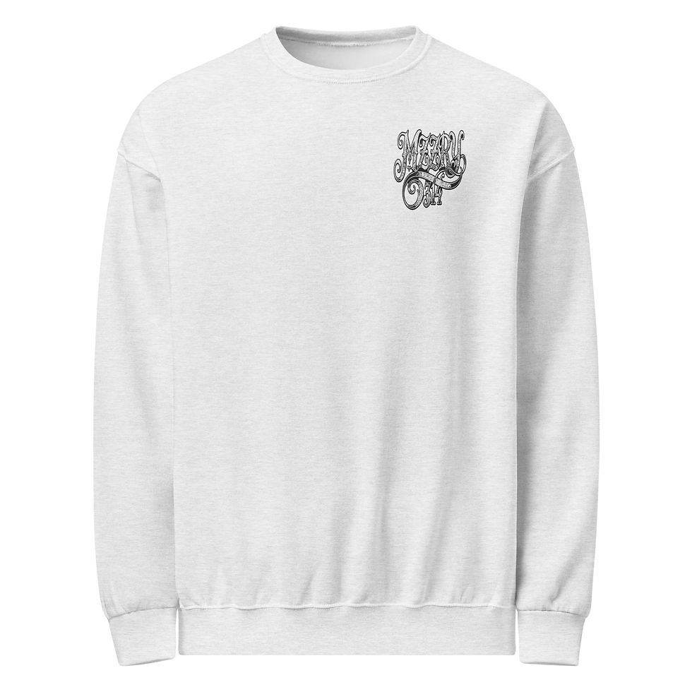 Thumbnail: MZZRY 314 Crew neck Embroidered sweatshirt
