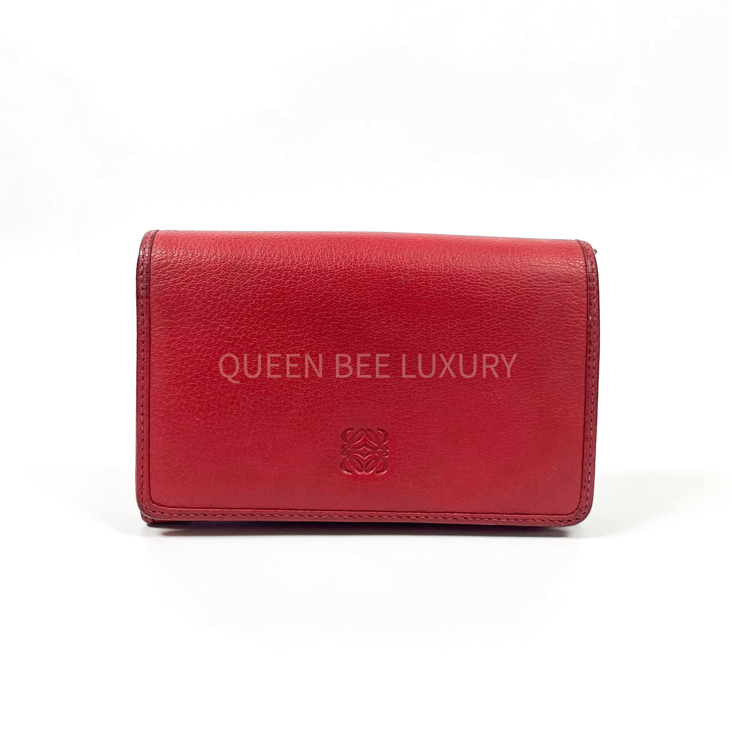Loewe Bifold Wallet Dark Fuchsia 2012