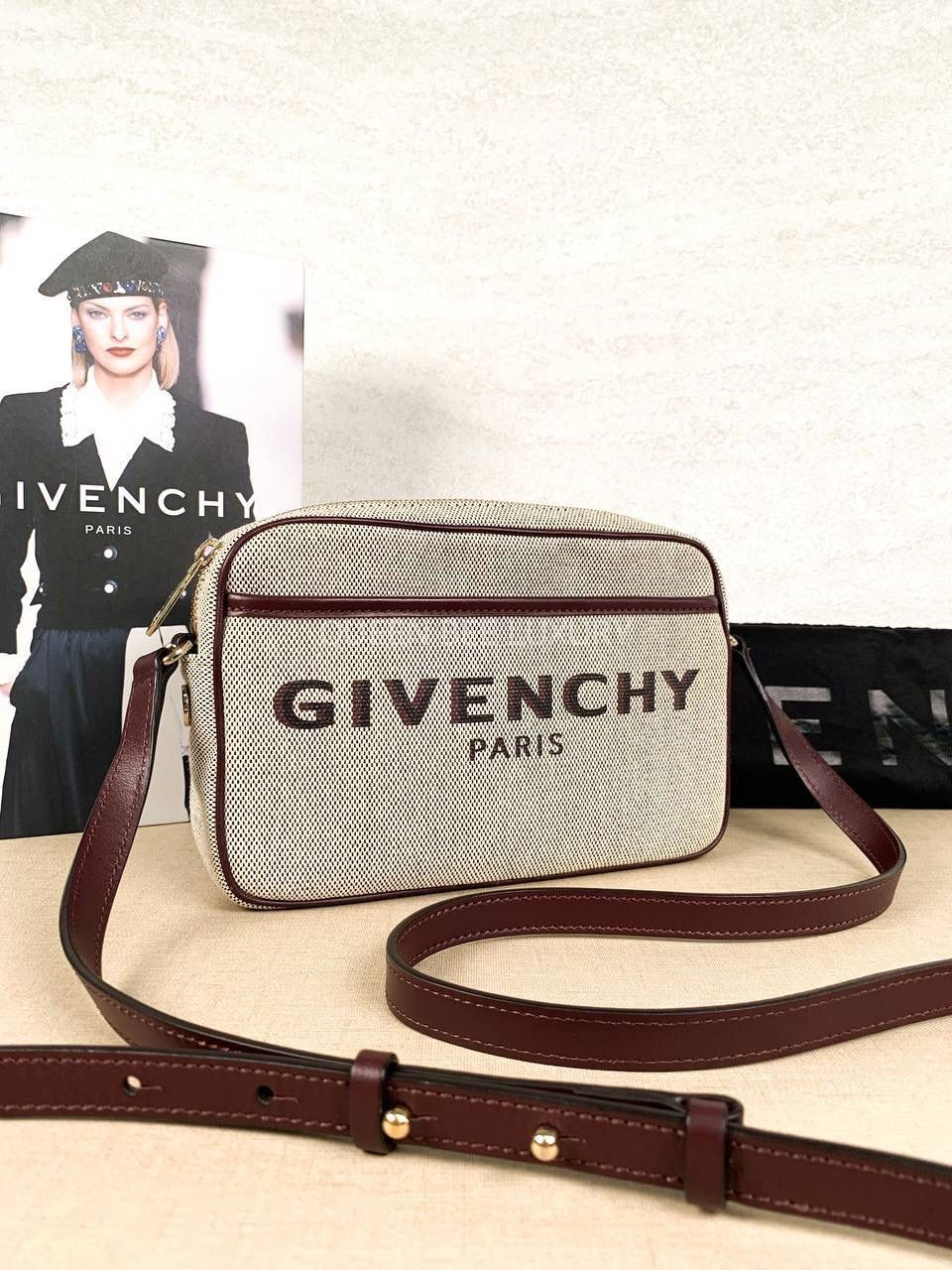 Givenchy Bond Camera Neutral Canvas 2022