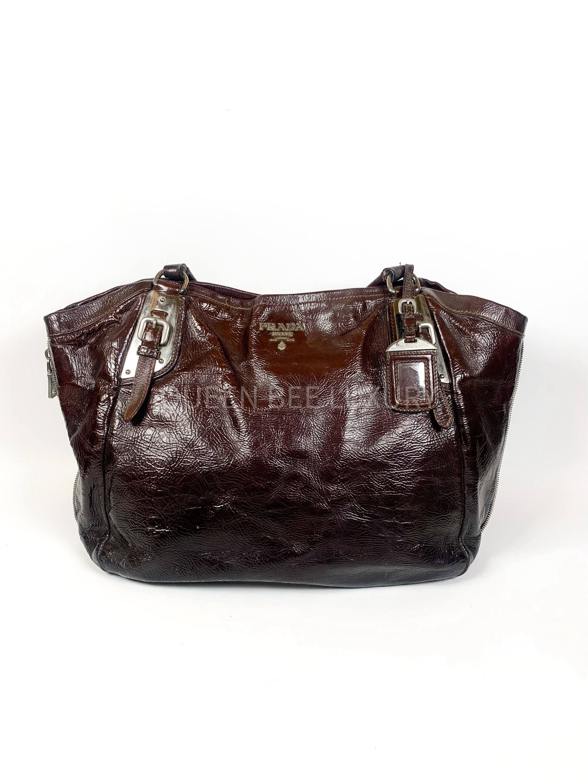 Prada Naplak Sfumata Vintage Hobo Bag