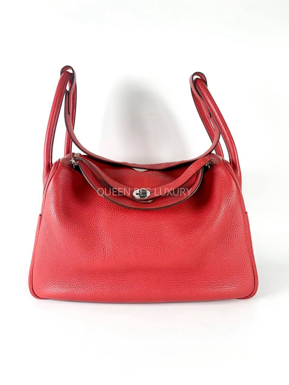 Hermes Lindy / L34 Rouge inside Rose PHW #P (2012)