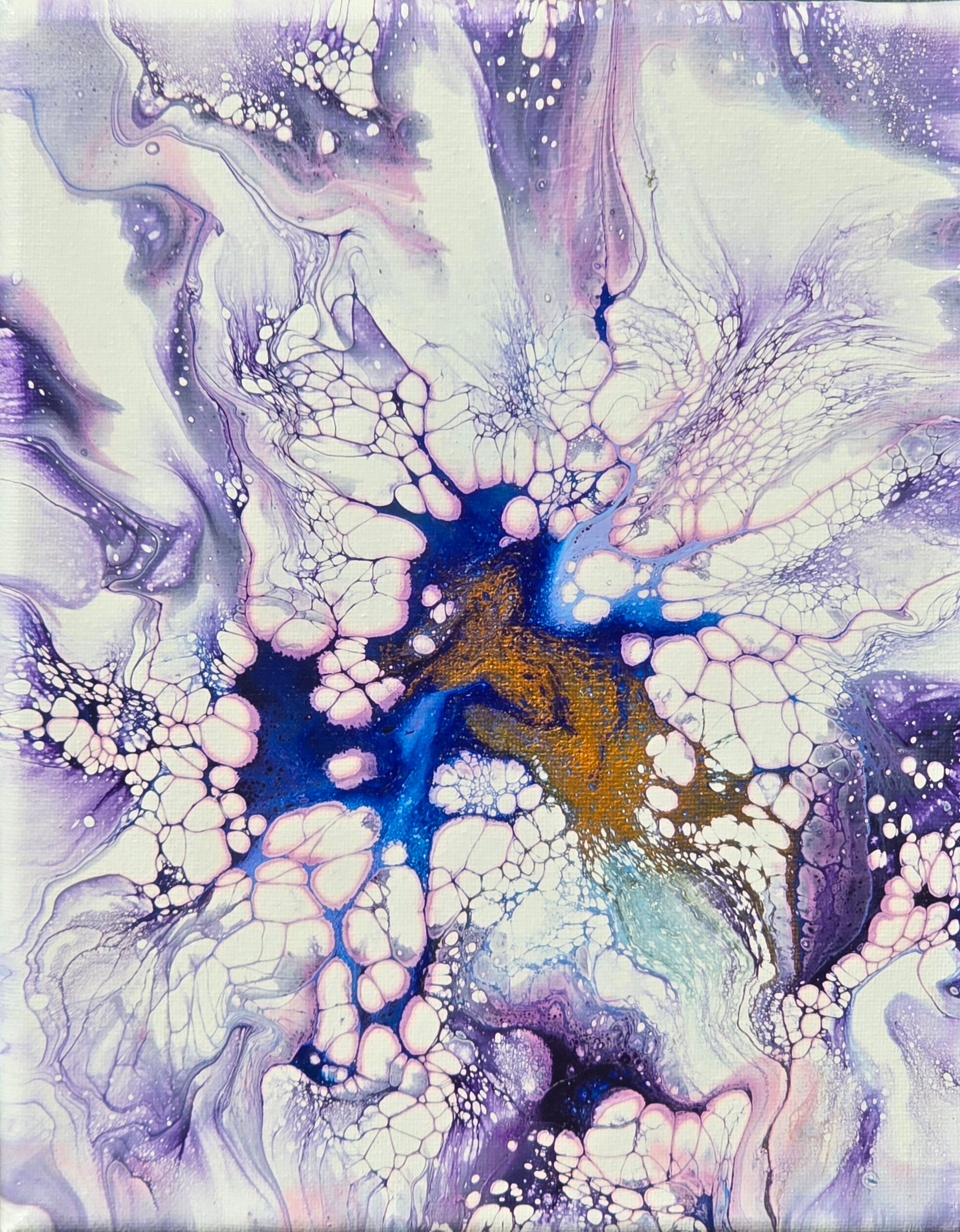 "Lavender Burst"- 8"x10"