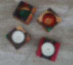 Miniature : Formwechsels Teelichthalter