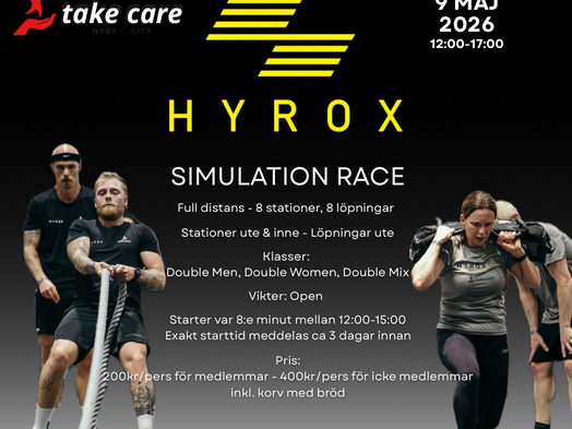 Hyrox Simuleringsrace