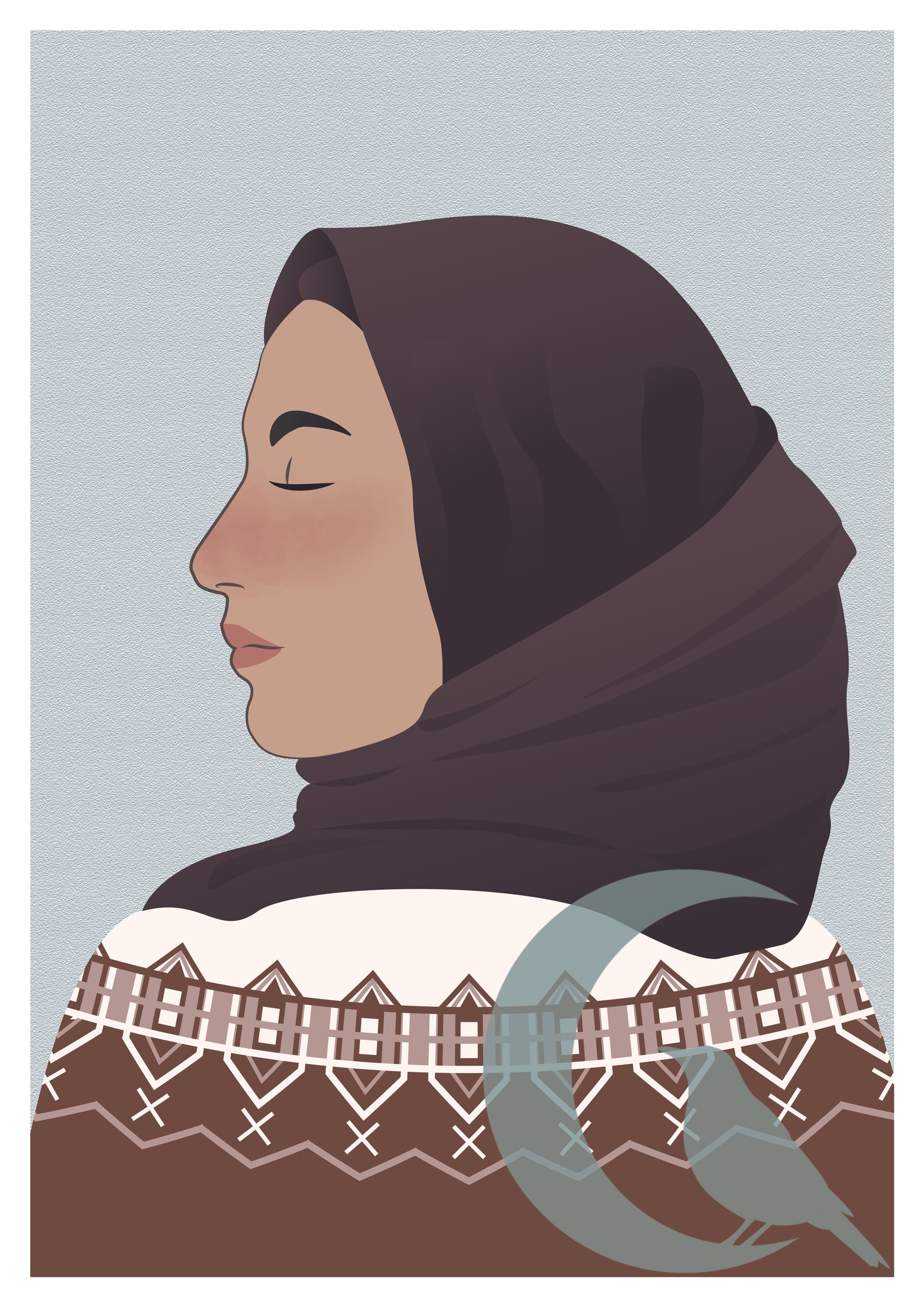 Kona í lopapeysu #5