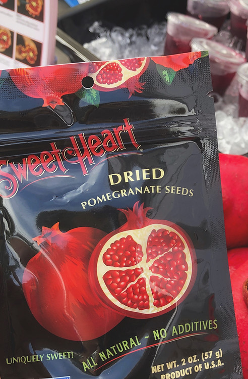 pomegranate dried seeds