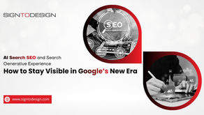 Search Generative Experience banner showing AI-driven SEO strategies and Google visibility concepts for modern digital marketing.